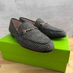 NEW Sam Edelman Lorraine Loafer in Olive Multi Fabric Size 8